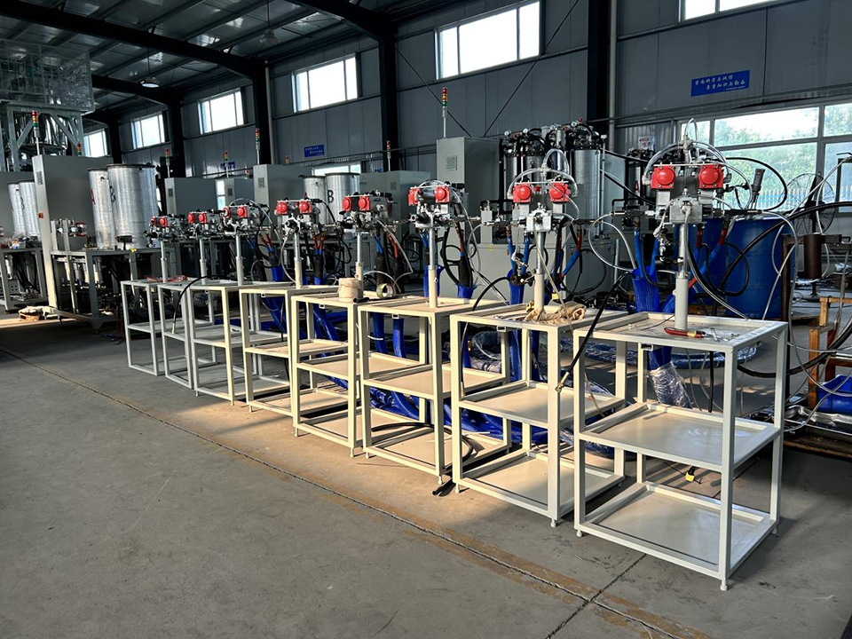 polyurethane resin injection machine